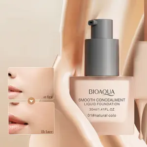 OEM BIOAQUA مستحضرات تجميل كورية مقاومة للماء تبييض ناعم بدون عيوب ماكياج قاعدة كريم الأساس التمهيدي العزل