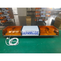Barre lumineuse d'urgence à LED de 48 pouces d'excellente qualité avec quatre balises LED à l'intérieur de la TBD6882-120cm ambre DC12V ou 24V