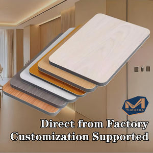 環境に優しい木目PVCラミネートカーボンクリスタルボード防水耐火室内用学校とホテル - Product Image 3