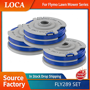 Lot de 10 bobines de fil de coupe FLY289, tête de remplacement, fil en nylon de 1.65mm/36FT pour Flymo Contour 500 XT Power Trim 500XT Mini Trim - Product Image 2