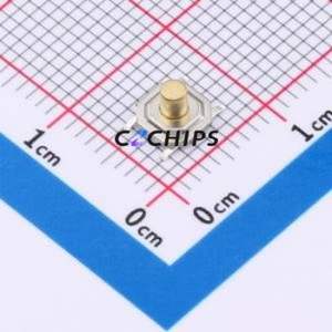 TSE05314-035D541UJ-R2000 Tactile Switch SMD-4P,5.1x5.1mm Switch Single Pole Single Throw Round Button 2.8N 5.1mm - Product Image 1