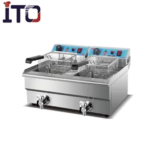 Factory Direct Sale Stainless Steel Commercial used 12L Electric Deep Fryer For Sale
