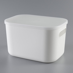Desktop Mini Jewelry Storage Box Solid Color 0L-5L Capacity Living Room Bedroom Study Desk Organizer - Product Image 4