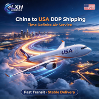 LXH Logistics China ke USA FBA Pengiriman Udara DDP Layanan Pelabelan Barang