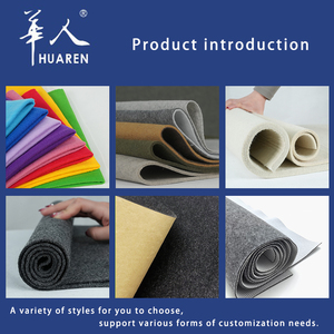 Các Nhà Sản Xuất Bán Buôn Chất Lượng Cao Merino Màu Cơ Chế Len Cảm Thấy Vải Cuộn - Product Image 3