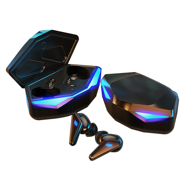Ultra Long Life Gaming Zero Sense Latency Noise Reduction Blue Tooth Headphones