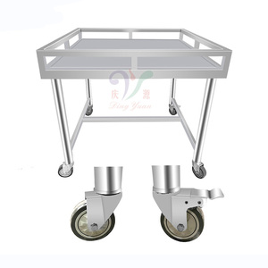 Foshan Fournisseur OEM ODM En Acier Inoxydable Restaurant Personnalisé Restauration <span class=keywords><strong>Table</strong></span> De Travail <span class=keywords><strong>Chariot</strong></span> - Product Image 6