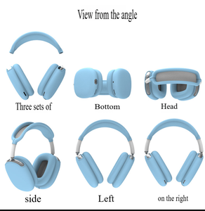 Étui pour écouteurs Design imprimé <span class=keywords><strong>Casque</strong></span> en silicone anti-rayures Coque de protection Antichoc Monté sur la tête pour <span class=keywords><strong>Apple</strong></span> <span class=keywords><strong>Airpods</strong></span> <span class=keywords><strong>Max</strong></span> - Product Image 3