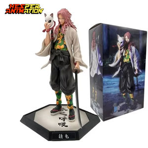 Figurine d'anime <span class=keywords><strong>Demon</strong></span> <span class=keywords><strong>Slayer</strong></span> HESPER 29 cm, <span class=keywords><strong>Sabito</strong></span> <span class=keywords><strong>Kimetsu</strong></span> <span class=keywords><strong>No</strong></span> <span class=keywords><strong>Yaiba</strong></span>, statue en PVC, figurine d'action, modèle de jouet, poupée - Product Image 1