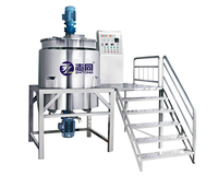 Tanque de Mezcla y Homogeneización Zhitong de 300L, Acero Inoxidable SUS304, Potencia de 19.7kW, Voltaje de 220/380V, Fácil de Operar para Líquidos