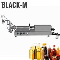 Machine de remplissage de liquides à piston, en acier inoxydable 304 pour l'industrie alimentaire, remplissage de sauce soja, huile d'olive, huile d'arachide, huile de colza