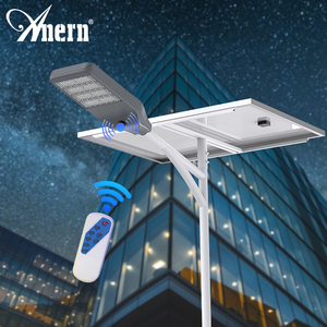 Lampione Solare LED <span class=keywords><strong>da</strong></span> <span class=keywords><strong>Esterno</strong></span> per Strade Anern - Product Image 1