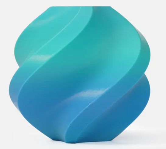 Blue green gradient