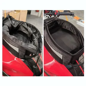 4.5L 자기식 오토바이 탱크백 EVA 하드쉘 범용 연료 오일 탱크 휴대용 카드폰 도구 가방 (오토바이용) - Product Image 4