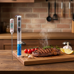 Thermomètre alimentaire professionnel à sonde électronique pour la cuisson et la mesure de température en cuisine - Product Image 1