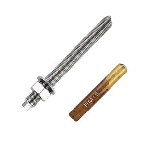 Acier inoxydable 304 M8 M10 M14 m12 m16 ancre chimique goujons <span class=keywords><strong>d</strong></span>'<span class=keywords><strong>ancrage</strong></span> boulon <span class=keywords><strong>d</strong></span>'<span class=keywords><strong>ancrage</strong></span> - Product Image 5