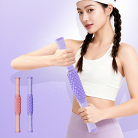 Rouleau de massage multifonctionnel en PP+TPR+TPE de 40 cm, barre de torsion pour la rééducation, entraînement unisexe, salle de sport à domicile