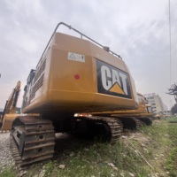 Excavatrice d'occasion CAT 349D2L de 49 tonnes, chenillée, avec moteur 6 cylindres Cat C13 ACERT, pour travaux miniers intensifs