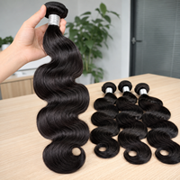 Lot de Cheveux Humains Brésiliens Vierges Non Traités, Ondulés, à Cuticules Alignées, 100% Naturels, pour Femmes - Vente en Gros