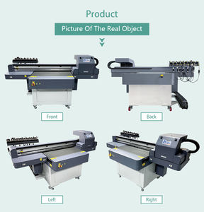 Impresora UV Plana 6090 de Gran Formato, Máquina de Inyección de Tinta Digital Rotativa para Vidrio, Acrílico, PVC, CMYK, Blanco y Barniz - Product Image 3