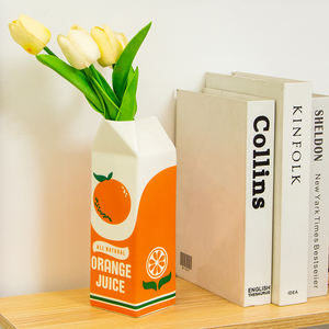 נordic רטרו אישיות יצירתית מיץ תפוזים סלון מרפסת קישוט אגרטל - Product Image 2