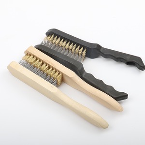 แปรงลวดคุณภาพสูงพร้อมด้ามไม้ ราคาขายส่ง - Product Image 2