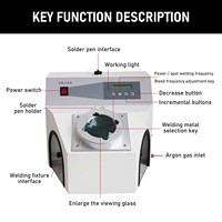 Auble 150A Soudeuse par points haute puissance en cuivre plaqué platine pour bijoux dentaires, machine de soudage à impulsions intelligente anti-éblouissement, neuve