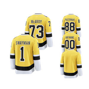Maillots de hockey sur glace pas chers Boston <span class=keywords><strong>1</strong></span> Jeremy Swayman 73 Charlie McAvoy 88 David Pastrnak Or 2026 Stadium Series Maillot cousu - Product Image 5