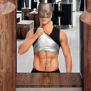 <span class=keywords><strong>เสื้อ</strong></span>กล้ามกระชับสัดส่วนผู้ชาย <span class=keywords><strong>เสื้อ</strong></span>ออกกำลังกายกระชับรูปร่าง <span class=keywords><strong>เสื้อ</strong></span>ควบคุมหน้าท้อง แขนสั้น - Product Image 2