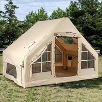 Suministros para acampar Casa inflable Tienda de campaña Impermeable Otra tienda con bomba de aire para aventuras al aire libre
