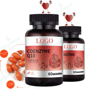 Aeglewell OEM Healthy Heart Coq10 Dietary Healthcare 400mg Ubiquinol Coq10 Suplemento Coenzima <span class=keywords><strong>Q10</strong></span> Cápsulas - Product Image 1