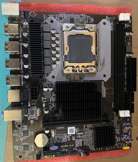 Motherboard X58 for Desktop Supports Intel LGA1356 Xeon CPU Micro-ATX