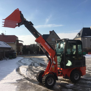 Mini-chargeuse télescopique ER1000 compacte avec godet pour usage agricole et de construction - Product Image 1