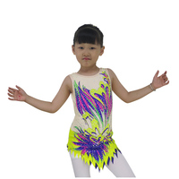 Justaucorps de gymnastique spandex personnalisé prix usine pour filles collants d'entraînement de danse de ballet vêtements de sport