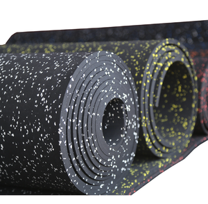 Tapis de sol en caoutchouc pour salle de sport, bonne performance d'amortissement, tapis de sol en caoutchouc pour fitness - Product Image 4