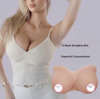 Prothèses mammaires en silicone réalistes sur mesure OEM/ODM pour travestis, transgenres, drag queens, cosplay et jeux de rôle - 100%
