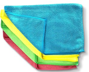 Serviette de cuisine carrée en microfibre 80 % polyester pour le nettoyage automobile et l'extérieur – Vente en gros - Product Image 1