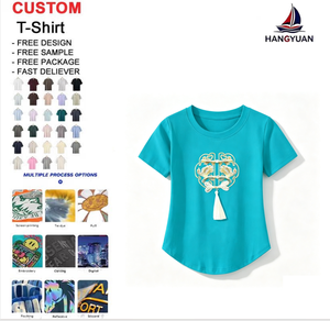 Nuova T-shirt in stile folklocolore cinese, semplice, a maniche corte, con scollo rotondo, motivo stampato, con frange, vestibilità ampia. - Product Image 1