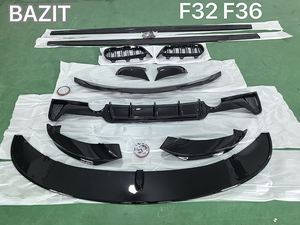 Kit Carrozzeria M Performance Nero Lucido Effetto Carbonio F32 F36 con Diffusore Posteriore Minigonne Laterali e Labbro Anteriore F32 per <span class=keywords><strong>BMW</strong></span> - Product Image 5
