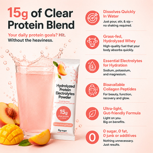 Aminoácidos de marca privada para el desarrollo muscular, recuperación, péptidos de colágeno múltiple, vitamina C, proteína hidrolizada, electrolitos en polvo - Product Image 3
