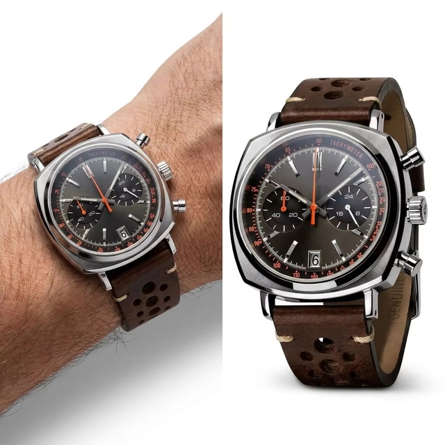 OEM ODM Wholesale Multi Functional Stainless Steel Pointer Mens Mechanical Chronograph Diver Sport Watch