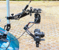 Bras stabilisateur de caméra vidéo professionnel CAME-TV GS10, charge de 2 à 22 livres, amortisseur hydraulique, montage en aluminium et acier inoxydable pour Ronin S/M/MX