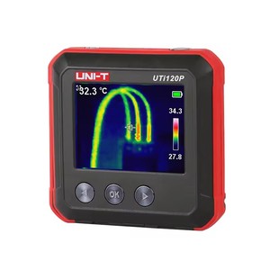 กล้องถ่ายภาพความร้อนพกพา UNI-T UTi80P/UTi120P -20 ~ 400 องศา 120*90 สำหรับตรวจสอบรถยนต์ ท่อไฟฟ้า และการตรวจวัดอุณหภูมิ - Product Image 3