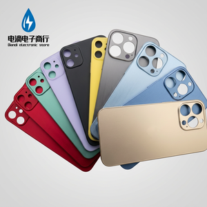 Carcasa Trasera de Repuesto para <span class=keywords><strong>iPhone</strong></span> <span class=keywords><strong>11</strong></span> 12 13 14 15 Pro Max, con Orificio Grande para Cámara, Marca Diandi - Product Image 1