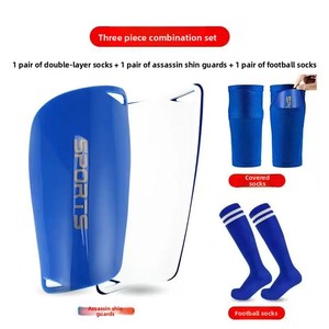 Conjunto de Calcetines de Fútbol de Poliéster Duradero Assassin, para Niños y Adultos, Combinación de Tres Piezas, Protección para Entrenamiento y Fitness - Product Image 3