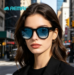 Lunettes de soleil intelligentes AEMEI SAG4 à prix abordable, anti-lumière bleue, enregistrement audio-vidéo, traducteur IA, Wi-Fi, magnétiques, IPX-4 - Product Image 3