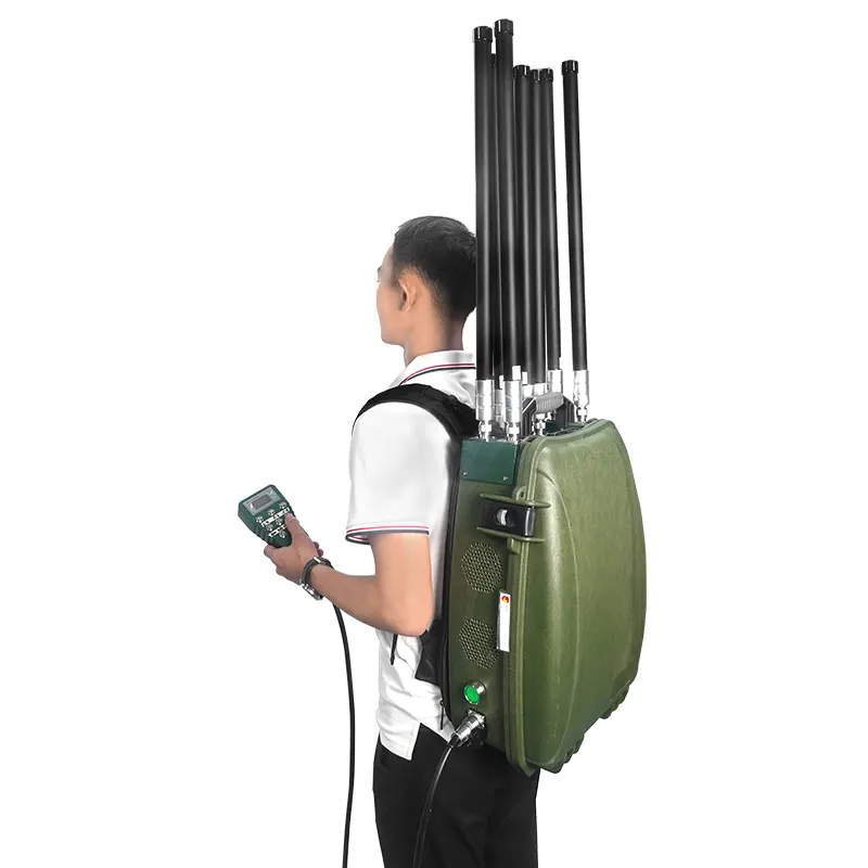 6 диапазонов портативный рюкзак стиль 2,4 г 5,8 Г 1,5 г 5,2 г 900 м 433 м Autel / DJI/ FPV Дрон сигнал equimiment uav система защиты