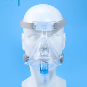 Masque <span class=keywords><strong>oral</strong></span>-nasal de sommeil, masques en silicone <span class=keywords><strong>CPAP</strong></span> pour les respirateurs buccaux - Product Image 1