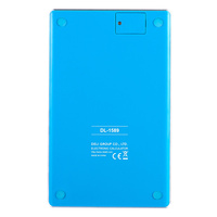 Deli E1589 Calculatrice de bureau légère Calculatrice à 12 chiffres en plastique