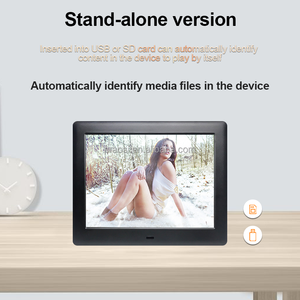 8 inch Khung ảnh kỹ thuật số 4:3 Full <span class=keywords><strong>HD</strong></span> LCD hiển thị với video phát lại chức năng đồng hồ kỹ thuật số xem ảnh khung ảnh kỹ thuật số - Product Image 2
